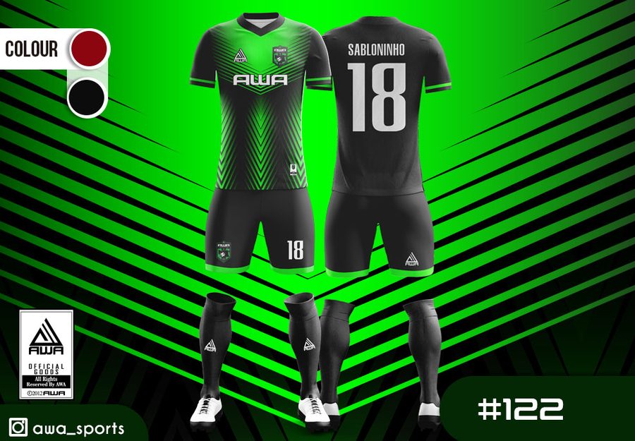 Referensi desain custom kit AWA #122